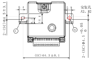 W1-183-11T-1 एलईडी प्रोजेक्टर लेंस नियंत्रक