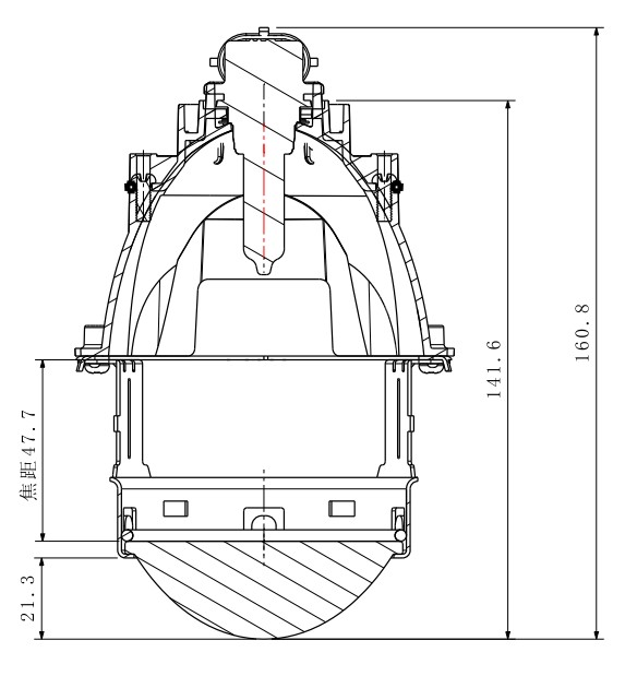टोयोटा HH1-059-02T के लिए हलोजन लेंस